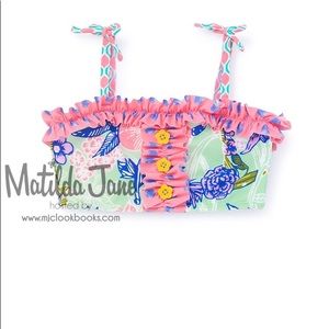 Matilda Jane Cannon Ball Swim Top size 4